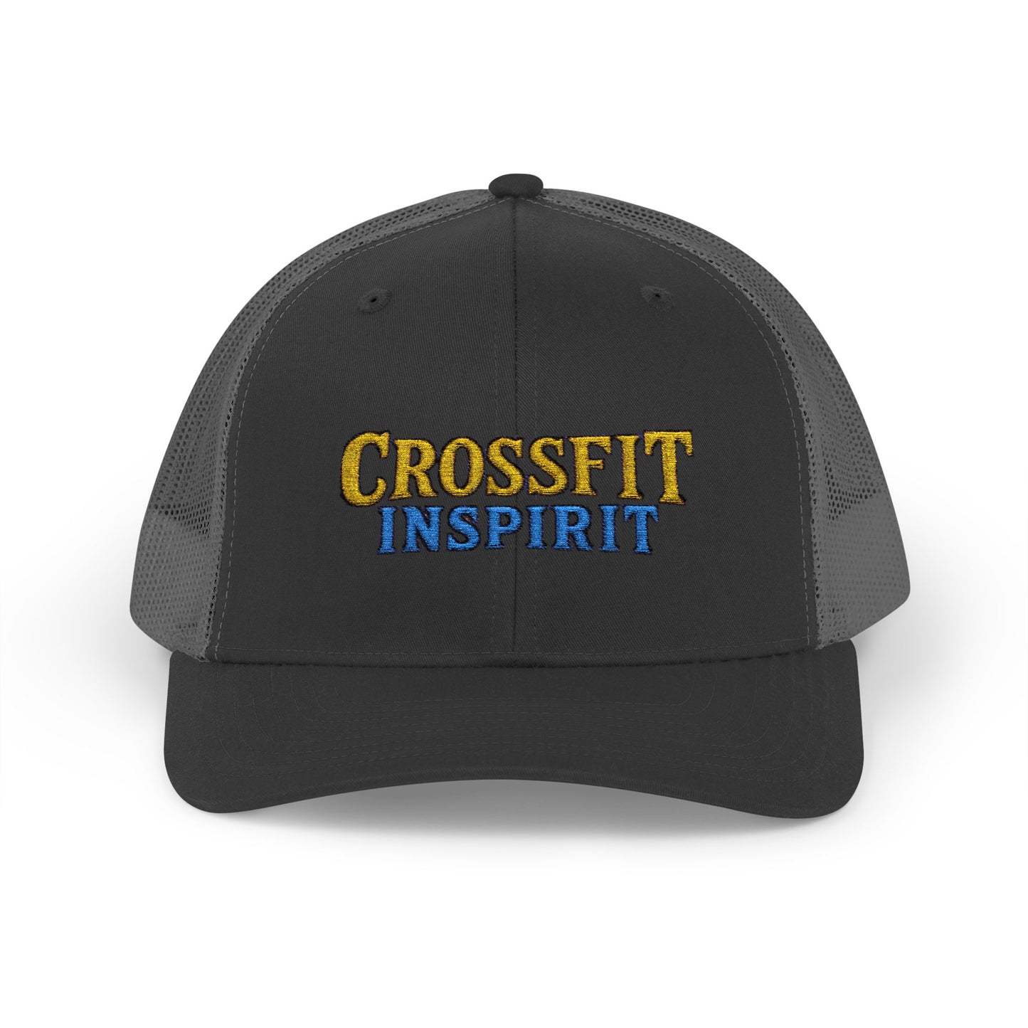 CrossFit Inspired Snapback Trucker Cap, Gym Cap, Sports Hat, Fitness Gift, Activewear Accessories, Workout Apparel