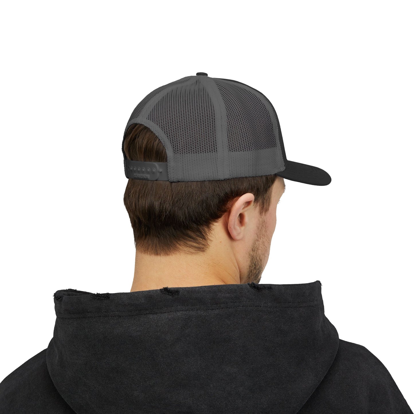 CrossFit Inspired Snapback Trucker Cap, Gym Cap, Sports Hat, Fitness Gift, Activewear Accessories, Workout Apparel