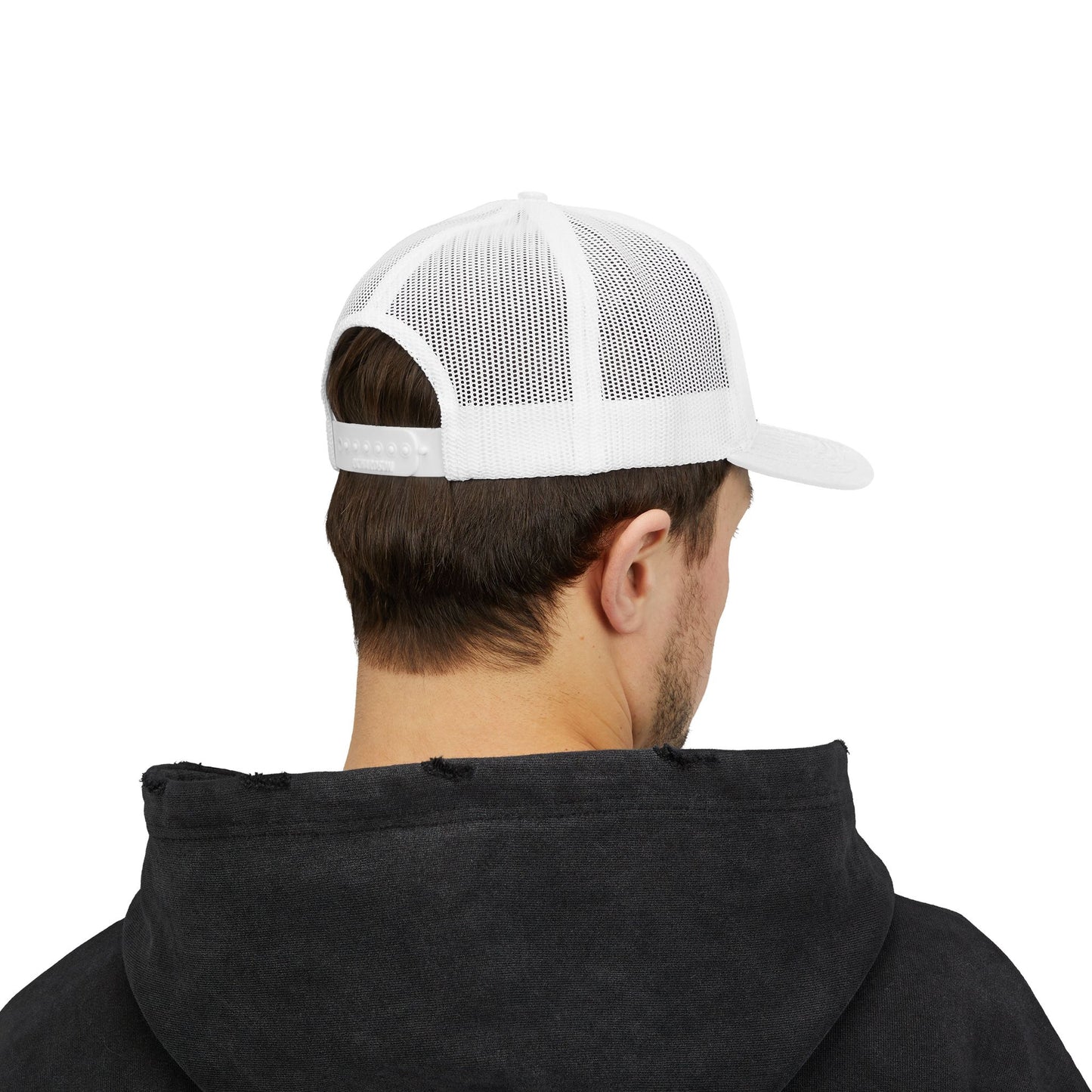 CrossFit Inspired Snapback Trucker Cap, Gym Cap, Sports Hat, Fitness Gift, Activewear Accessories, Workout Apparel