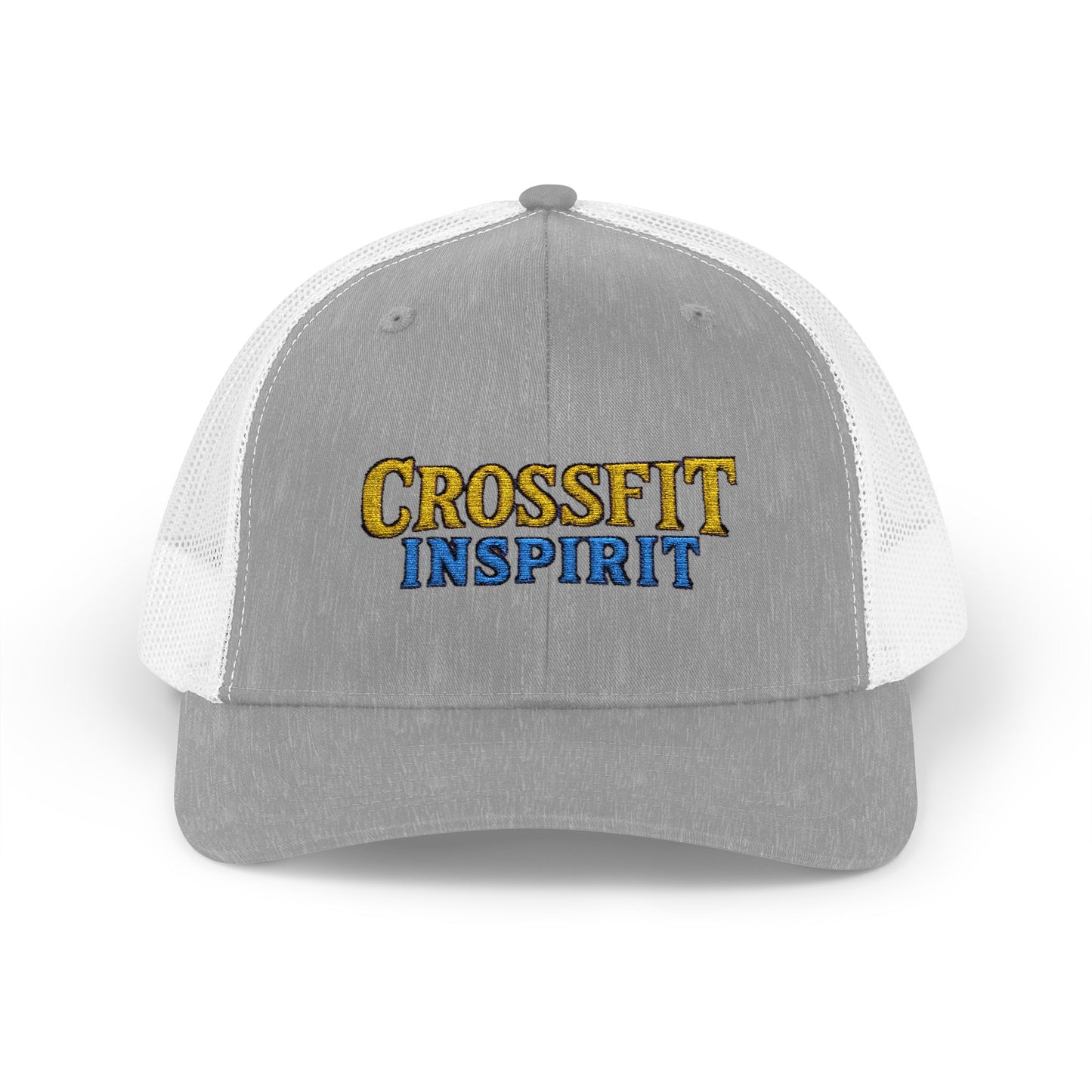 CrossFit Inspired Snapback Trucker Cap, Gym Cap, Sports Hat, Fitness Gift, Activewear Accessories, Workout Apparel