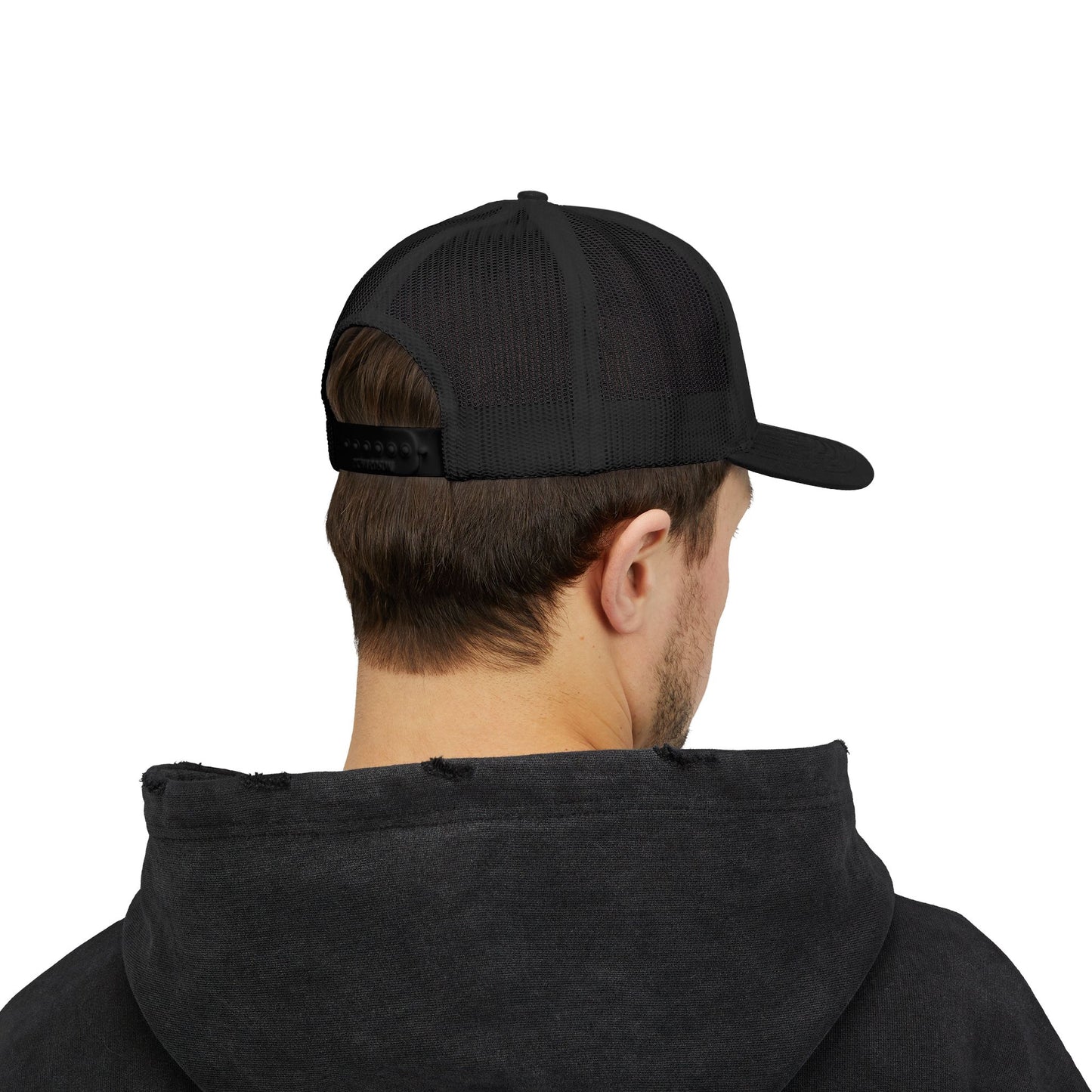 CrossFit Inspired Snapback Trucker Cap, Gym Cap, Sports Hat, Fitness Gift, Activewear Accessories, Workout Apparel