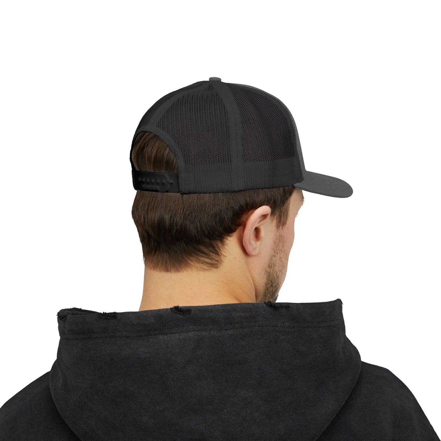 CrossFit Inspired Snapback Trucker Cap, Gym Cap, Sports Hat, Fitness Gift, Activewear Accessories, Workout Apparel