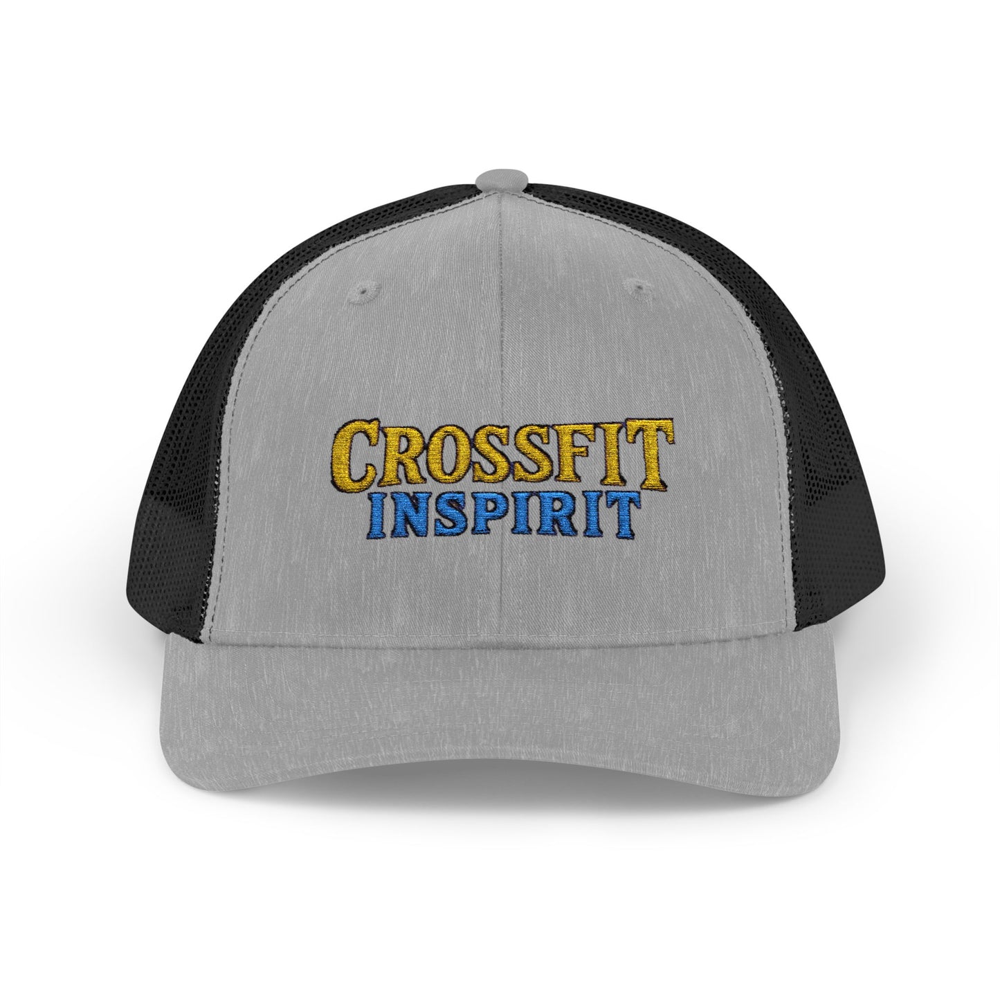 CrossFit Inspired Snapback Trucker Cap, Gym Cap, Sports Hat, Fitness Gift, Activewear Accessories, Workout Apparel