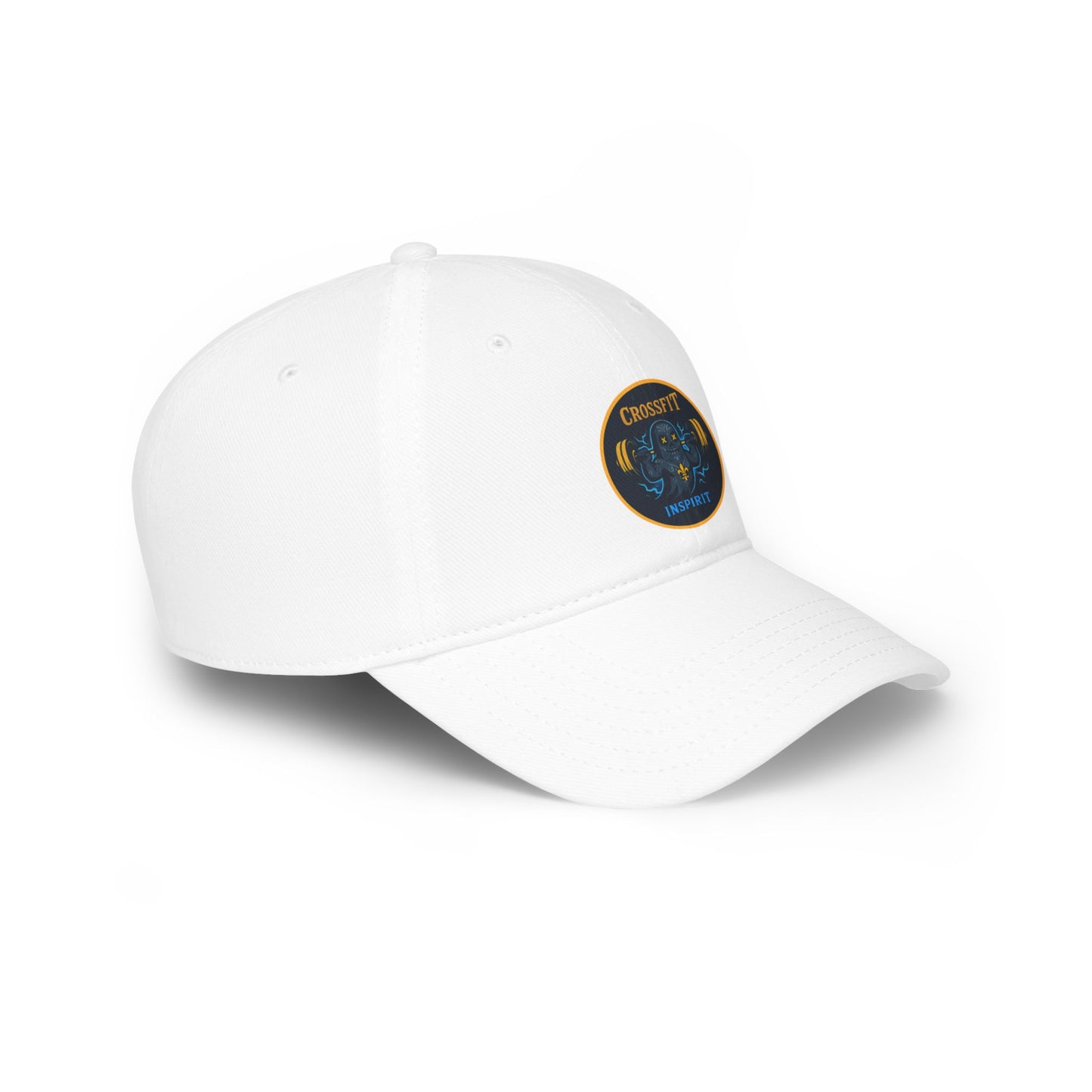 CrossFit Inspired Low Profile Baseball Cap, Gym Hat for Fitness Enthusiasts, Sports Accessories, Workout Gift, Casual Wear