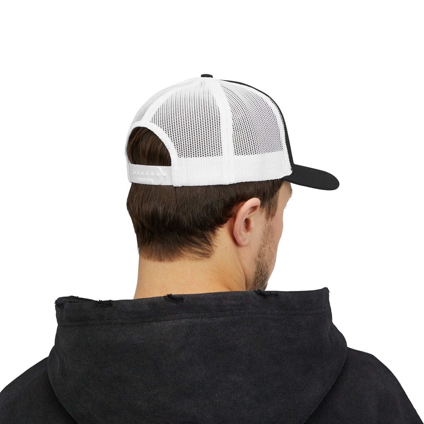 CrossFit Inspired Snapback Trucker Cap, Gym Cap, Sports Hat, Fitness Gift, Activewear Accessories, Workout Apparel