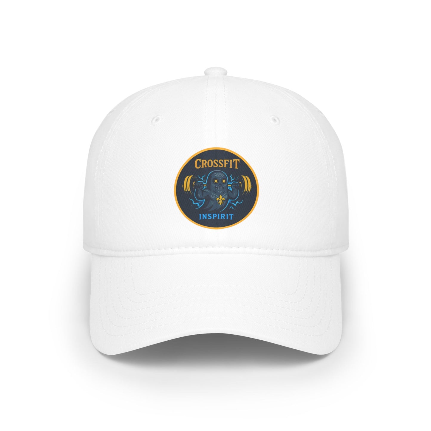 CrossFit Inspired Low Profile Baseball Cap, Gym Hat for Fitness Enthusiasts, Sports Accessories, Workout Gift, Casual Wear
